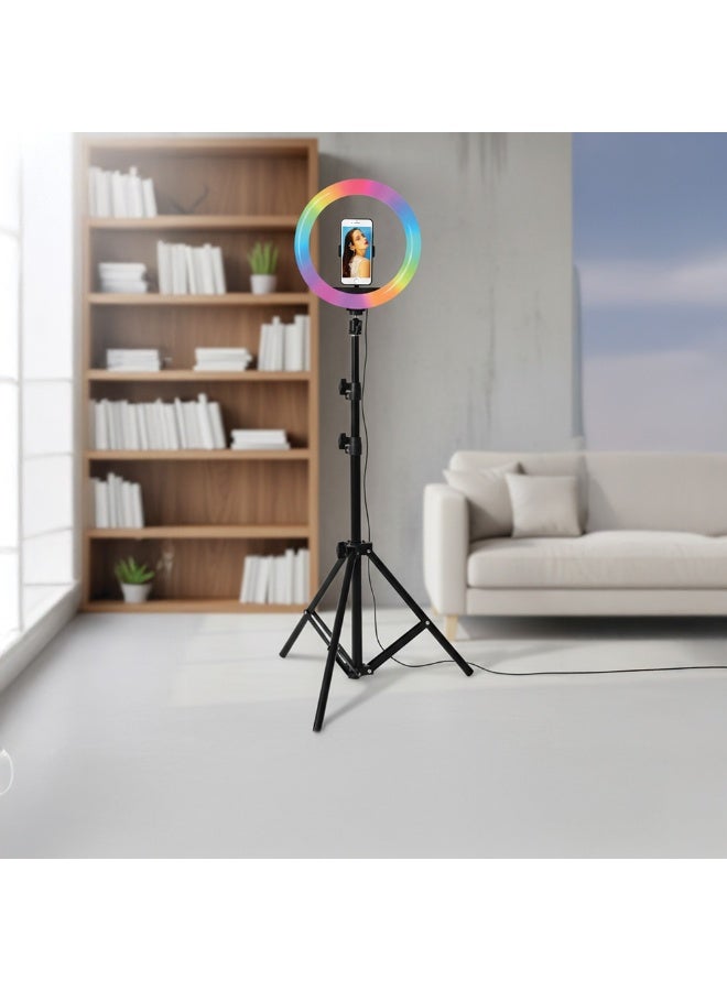 Torima حامل ثلاثي القوائم TORIMA MJ26 RGB LED مقاس 10 بوصات - Image 2